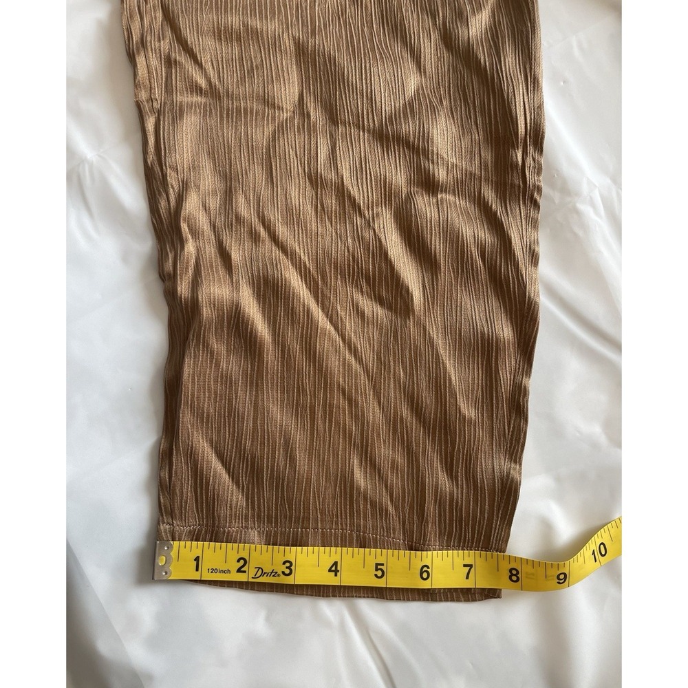 Soft Surroundings 1X Cupro Straight Leg Pants Pull On Lightweight Silky Beach - Picture 6 of 11